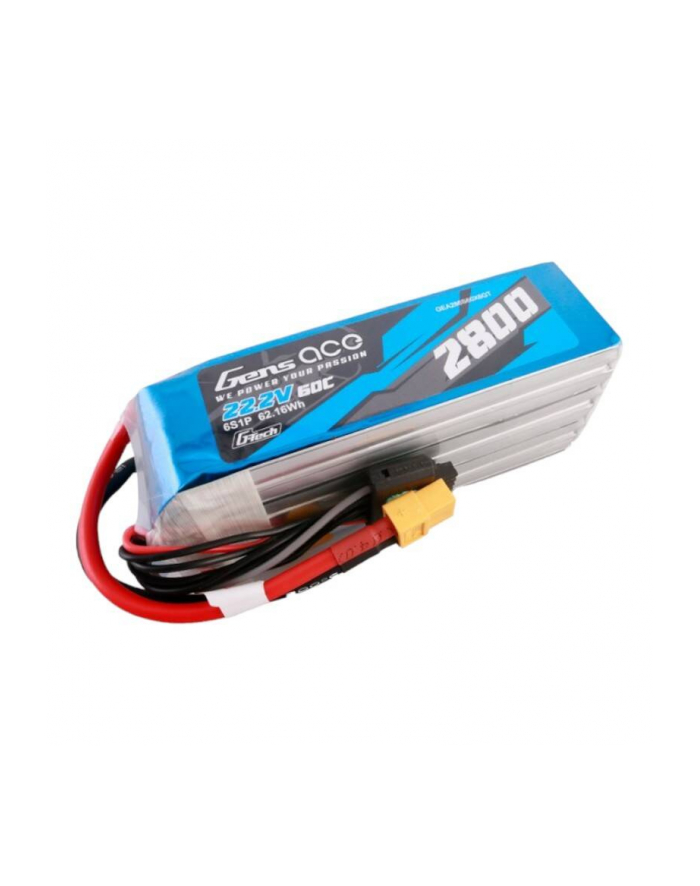 Gens Ace Gtech 2800Mah 22.2V 60C 6S1P Lipo Z Konektorem Xt60 Plug (65565) główny