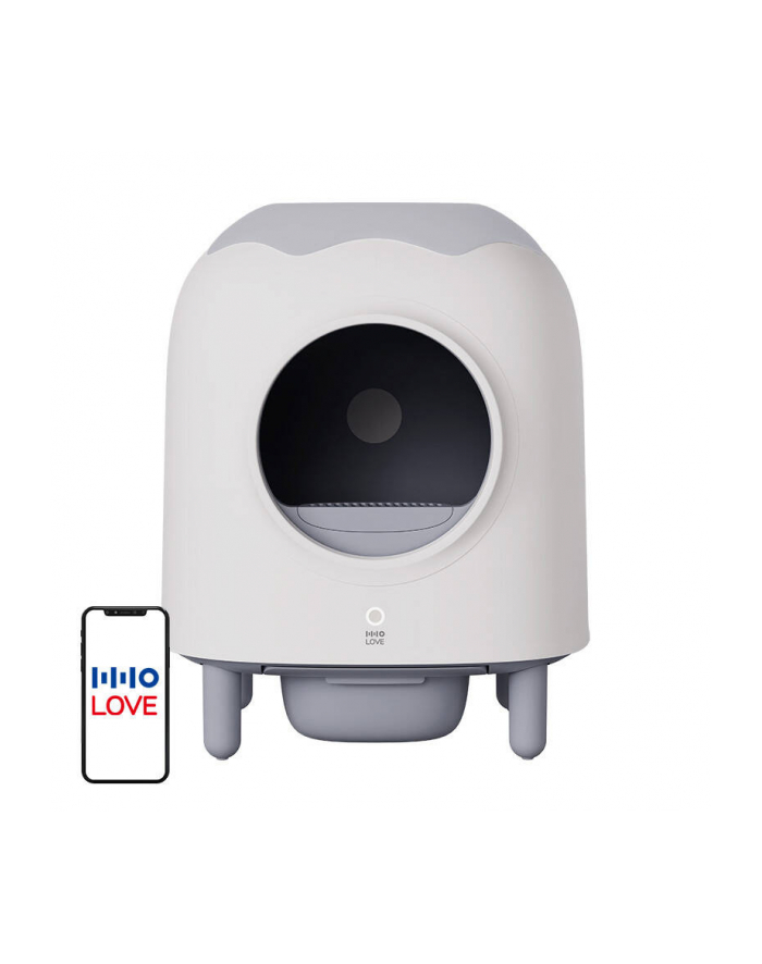 Inteligentna samoczyszcząca kuweta dla kotów HHOLove iPet główny
