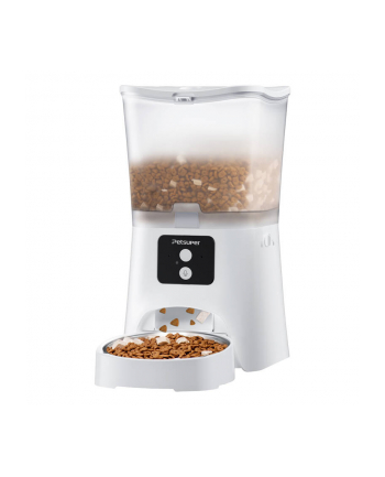 Petsuper Inteligentny Podajnik Miska Dozownik Karmy Dla Psa Kota Wifi 3L