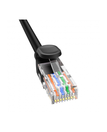 Baseus sieciowy Ethernet CAT5 0,5m czarny (B0013320611100)