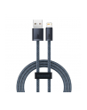 BASEUS KABEL USB   KABEL DO IPHONE USB - LIGHTNING 1M, 2,4A SZARY (CALD000416)  (CALD000416) - nr 2