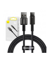 BASEUS  TUNGSTEN GOLD KABEL USB-A - USB-C 480MB/S 100W 1M CZARNY (CAWJ000001)  () - nr 1