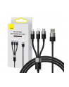Baseus Quick Charge Usb To M+L+C Starspeed 3.5A 0.6 M czarny (P1031990011100) - nr 1