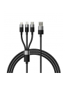 Baseus Quick Charge Usb To M+L+C Starspeed 3.5A 0.6 M czarny (P1031990011100) - nr 2