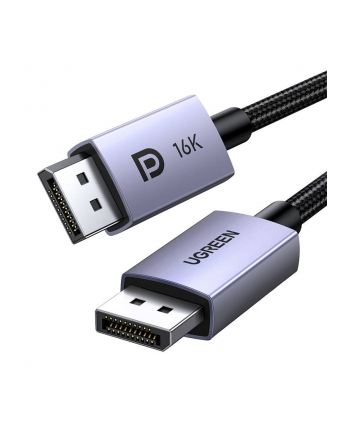 Ugreen wideo 2 x Display Port męsko-męski DP118 2m 16K (15384)