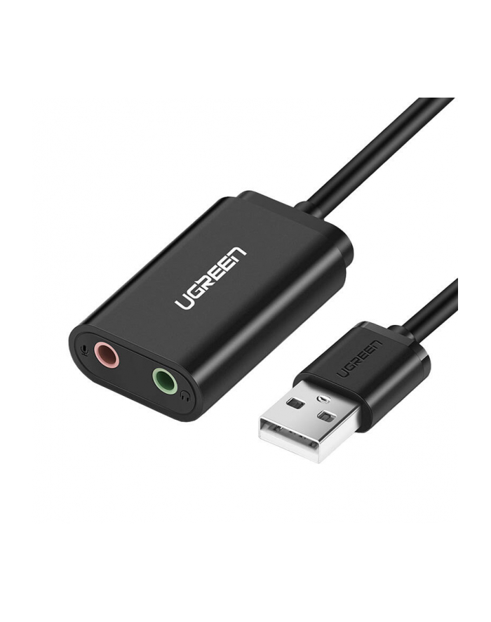 Ugreen Zewnętrzna karta dźwiękowa muzyczna adapter USB - mini jack główny