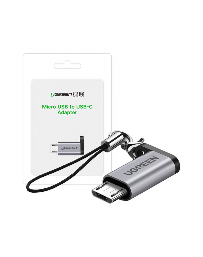 Ugreen Adapter USB Ugreen Ugreen adapter z USB Typ-C na micro USB Szary (UGREEN_20200327152723) główny