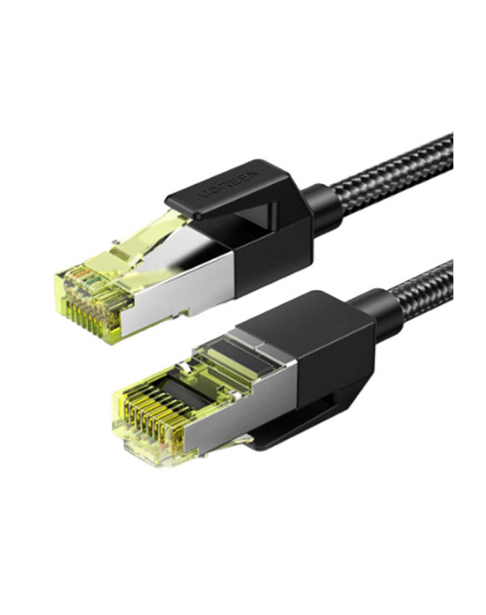 Ugreen Patch Cable NW150 CAT.7 F/FTP 10000Mbps w oplocie 5m czarny (80425B) główny