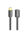 Vention Hdmi-A Męski Do Żeński 4K Hd Pvc 2M Ahcbh (Czarny) (56406) - nr 3