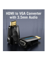 VENTION VENTION ADAPTER HDMI -- D-SUB (VGA) + AUDIO 3.5MM  (AIDB0) - nr 7
