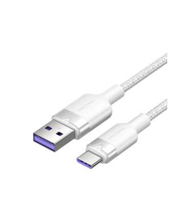 Vention Kabel Usb-c 1m 6A Szybkie Ładowanie 100W Do Telefonu Biały (74166)
