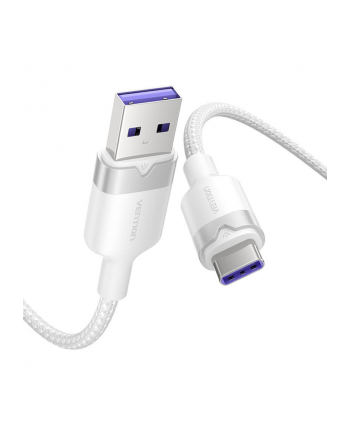 Vention Kabel Usb-c 1m 6A Szybkie Ładowanie 100W Do Telefonu Biały (74166)