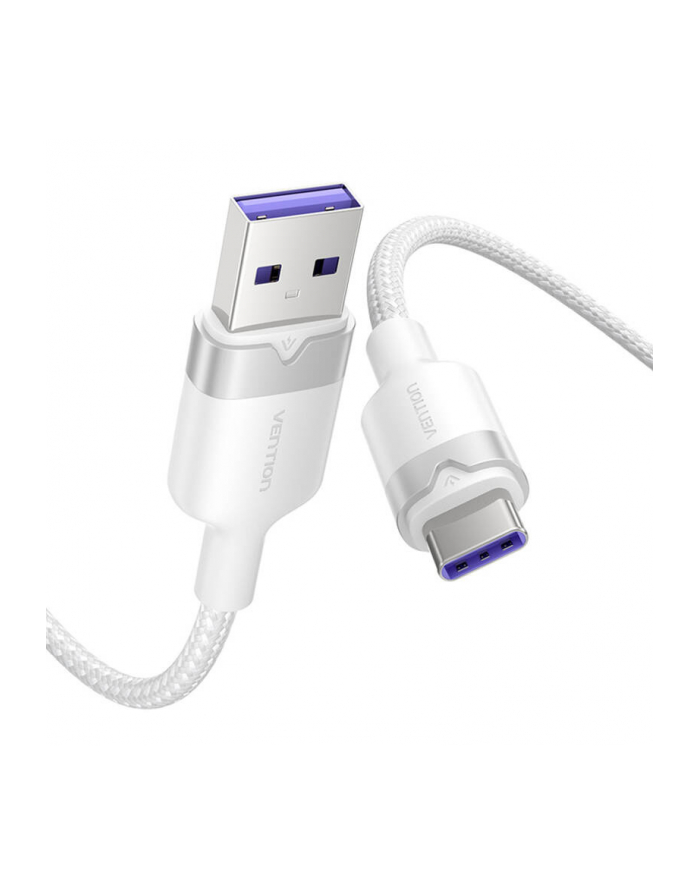 Vention Kabel Usb-c 1m 6A Szybkie Ładowanie 100W Do Telefonu Biały (74166) główny
