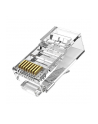 Vention Wtyczka Modułowa Rj45 Cat6 Utp Iddr0100 Przezroczysta 100 Szt. (56644) - nr 3
