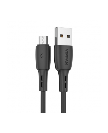 Kabel USB do Micro USB Vipfan Racing X05, 3A, 1m (czarny)