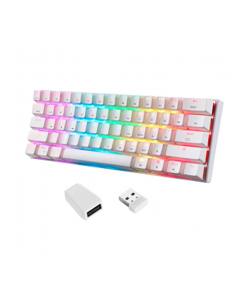 Klawiatura Motospeed SK62 (Outemu Blue) - Biała (SK62WHITEBLUE)