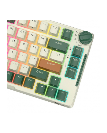 Klawiatura Royal Kludge RKH81 RGB Sky (RKH81SKYCYANGREEN) nr 1