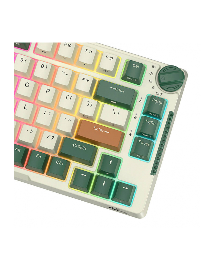 Klawiatura Royal Kludge RKH81 RGB Sky (RKH81SKYCYANGREEN) główny