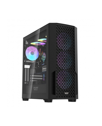 Darkflash Obudowa komputerowa DF2100 + 4 wentylatory argb (czarna) (61644) nr 1
