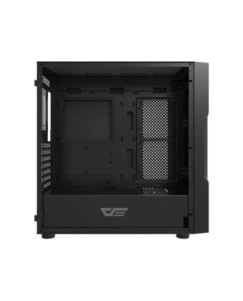 Darkflash  DK431 Glass Czarny (DK431GLASS+4FANS)