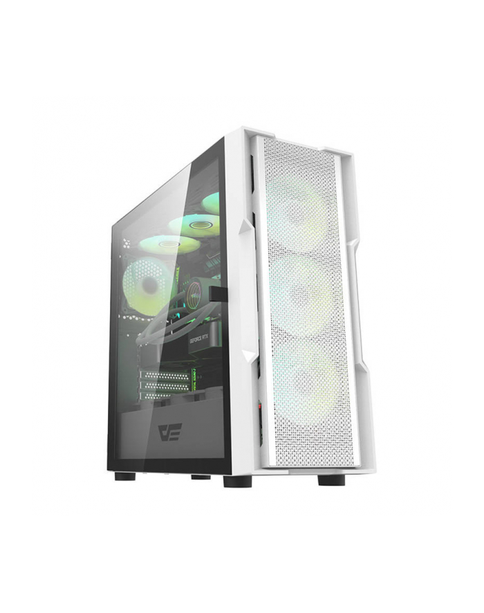 Darkflash Obudowa Komputerowa Dk431 + 4 Wentylatory (Biała) (DK431WHITE) główny