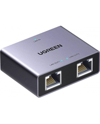 Adapter rozgałęźnik Ethernet Ugreen NW301 (1x2) (45311) nr 2