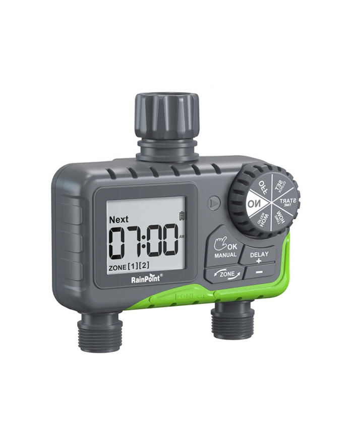 Rainpoint Sterownik Nawadniania Itv205 2-Strefowy główny