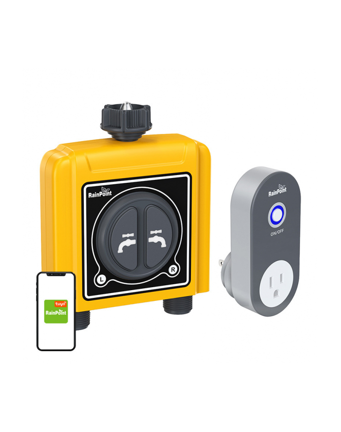 Rainpoint Sterownik Nawadniania 2-Strefowy Z Aplikacją Wifi główny