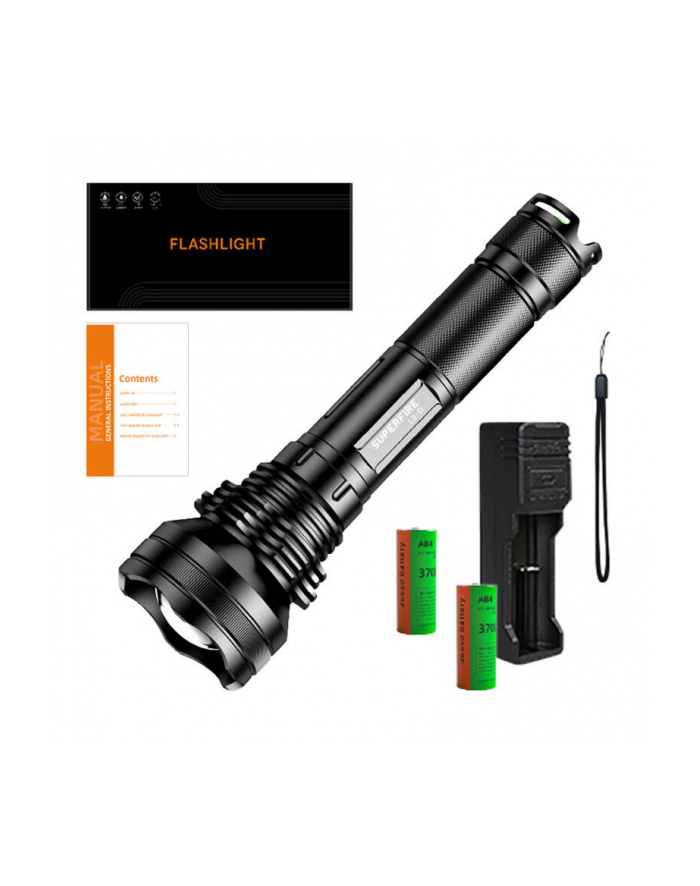 Superfire Latarka L3 D 2700Lm Usb L3D główny