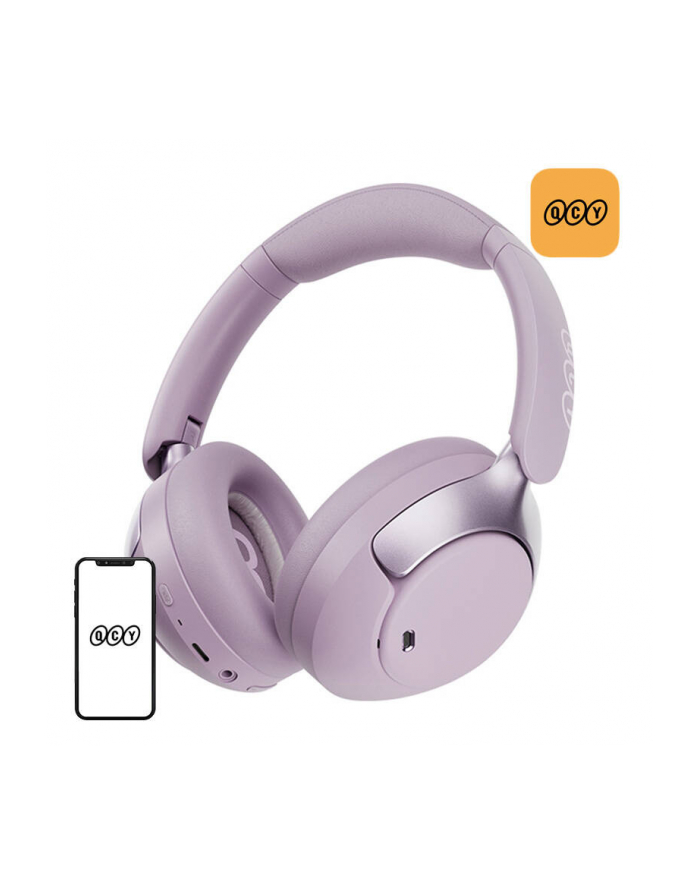 Qcy H3 Pro ANC Fioletowy główny