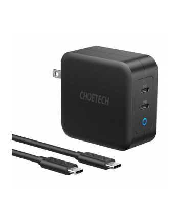 Choetech Ładowarka sieciowa PD6008 2xUSB-C PD 100W GaN nr 2