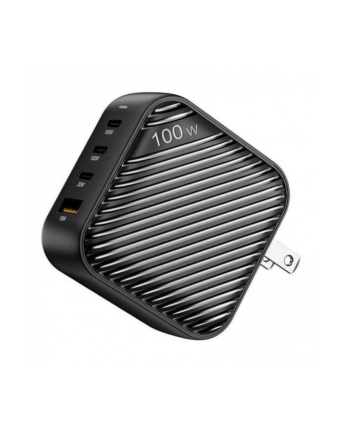 Invzi Ładowarka Sieciowa Ganhub 3X Usb C Usb 100W Eu/Uk/Au/Us główny