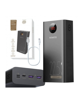 Romoss PEA40PF 40000mAh, 22.5W (czarny) (37010)