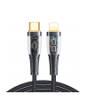 Kabel Usb Joyroom Szybko Ładujący Z Inteligentnym Wyłącznikiem Usb-C - Lightning 20W 1.2M Czarny (S-Cl020A3) - nr 1