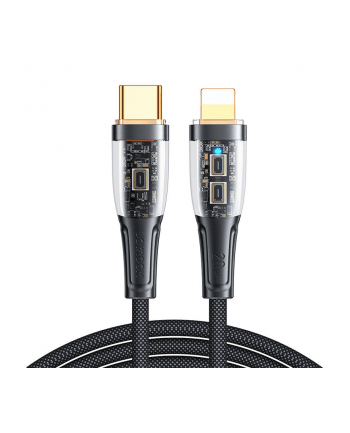 Kabel Usb Joyroom Szybko Ładujący Z Inteligentnym Wyłącznikiem Usb-C - Lightning 20W 1.2M Czarny (S-Cl020A3) nr 1