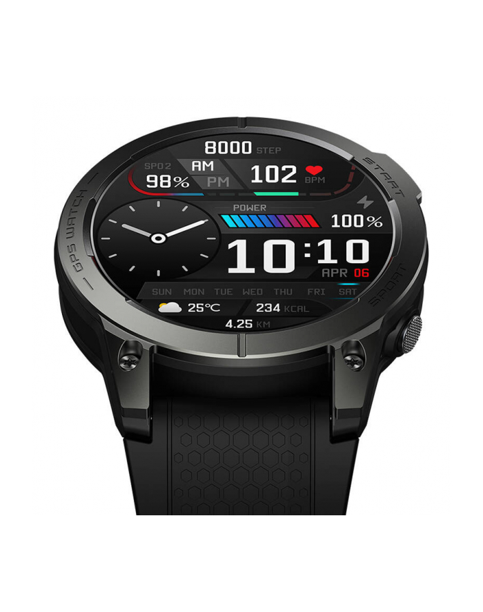 Zeblaze Stratos 3 Czarny główny