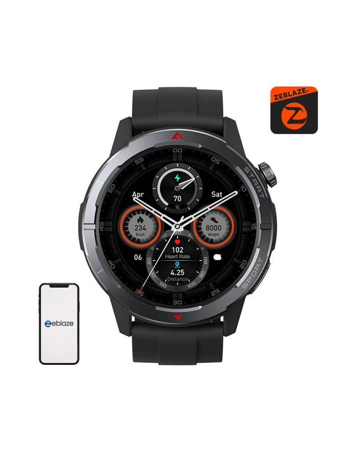 Zeblaze Stratos 3 Ultra Czarny główny