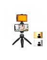 Puluz Zestaw do nagrywania live statyw + lampa LED + klamra na telefon PKT3131B - nr 1