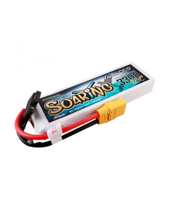 Gens Ace Akumulator G Tech Soaring 3300Mah 11.1V 30C 3S1P Lipo Z Konektorem Xt90 Plug