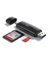Ugreen Adapter USB + USB-C CM304 czytnik kart SD + microSD (czarny) (50541) - nr 1
