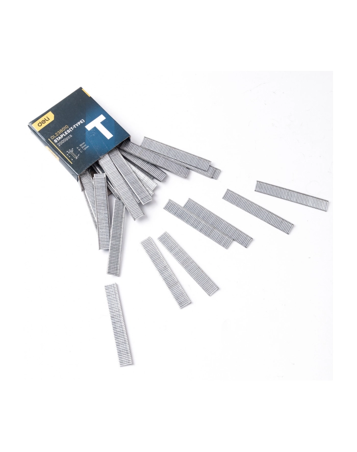 Deli Zszywki typ T Deli Tools EDL238010, 2000 sztuk główny