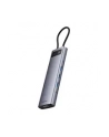 Baseus HUB USB Hub 11w1 StarJoy Metal Glam Series, USB-C do HDMI +VGA + 3 x USB 3.0 + USB 2.0+USB-C PD + RJ45 + SD/TF +3,5mm (B0003070981100) - nr 7