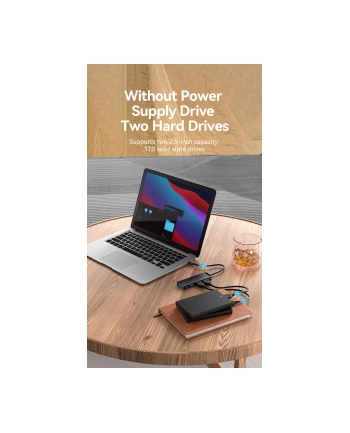 Vention 4-Portowy Hub Usb 3.0 0,5M (CHLBD)