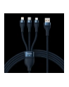 Baseus Flash Series 2 3w1 USB Lightning Micro USB-C 66W 1,2m Czarny - nr 2