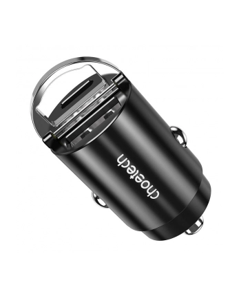Choetech Ładowarka Samochodowa Tc0006 1X Usb A C 30W Pd 3 0 Czarna
