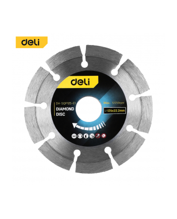 Deli Tools Ostrze Do Piły Diamentowe Edh-Sqp125-E1 (41868)