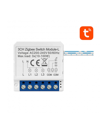 Avatto Inteligentny Przełącznik Dopuszkowy Zigbee LZWSM16-W3 nr 1