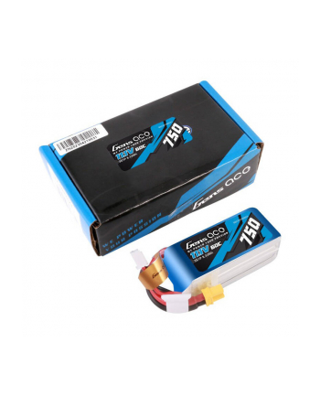Gens Ace Akumulator 750Mah 11.1V 60C 3S1P Lipo Z Konektorem xt30 nr 1