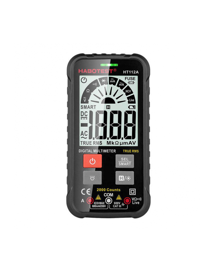 Habotest Multimetr Cyfrowy Ht112A główny