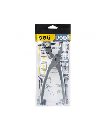 Deli Tools Szczypce obrotowe do otworów 9 srebrne EDL1919C nr 1